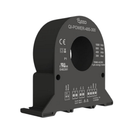 QEED QI-POWER-485-300 Single phase power meter- 300A AC-400A DC / 1000V DC - 800 V AC