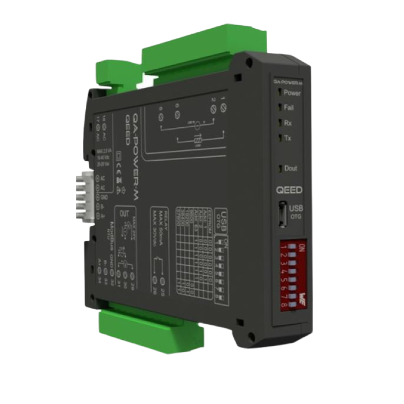 QEED QA-POWER-M Single-phase power meter with DATAlogging