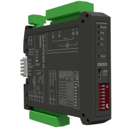 QEED QA-POWER-M Single-phase power meter with DATAlogging