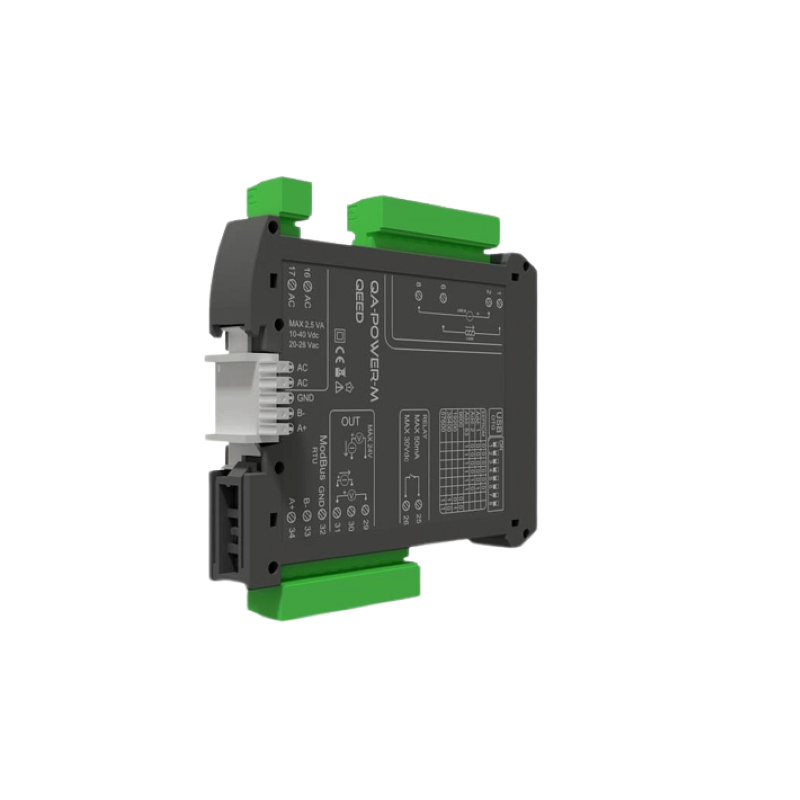 QEED QA-POWER-M Single-phase power meter with DATAlogging