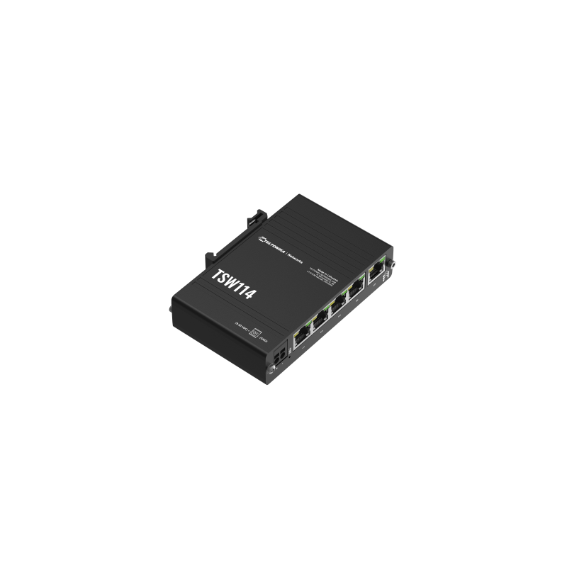 Teltonika TSW114 GIGABIT DIN RAIL SWITCH