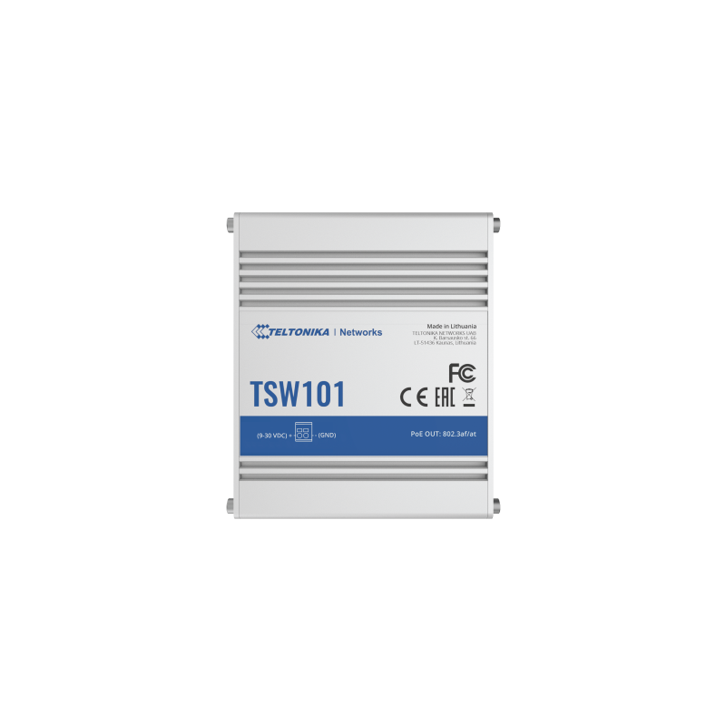 Teltonika TSW101 Gigabit Ethernet (10/100/1000) Power over Ethernet (PoE)