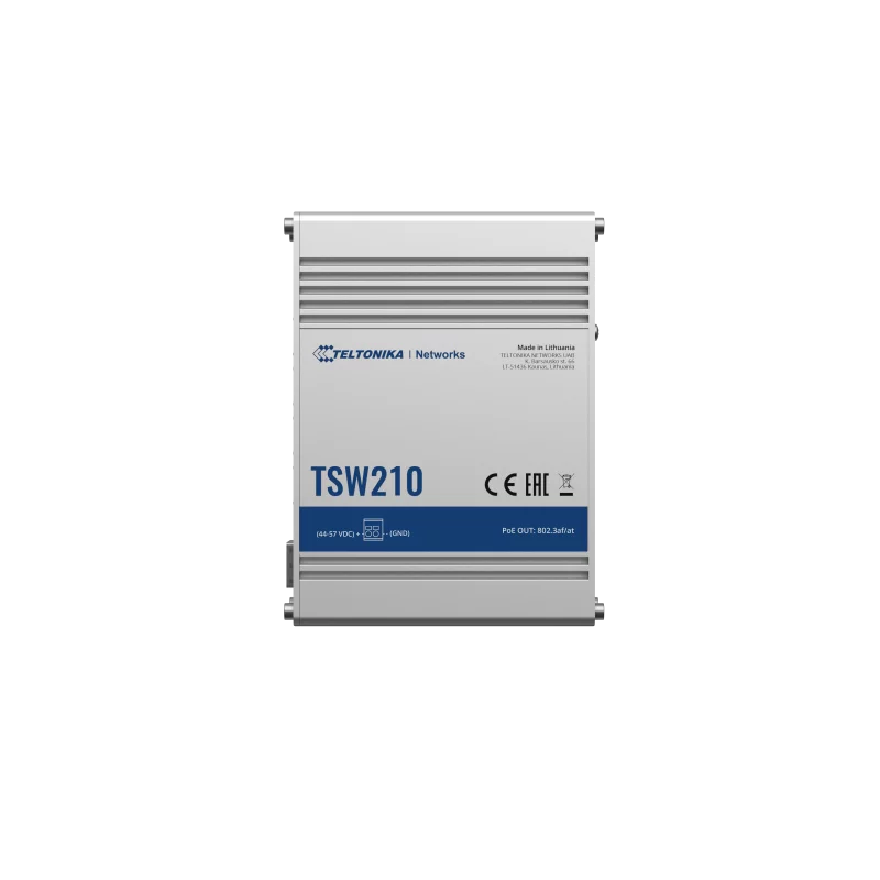 Teltonika TSW210 netwerk-switch Unmanaged Gigabit Ethernet (10/100/1000)