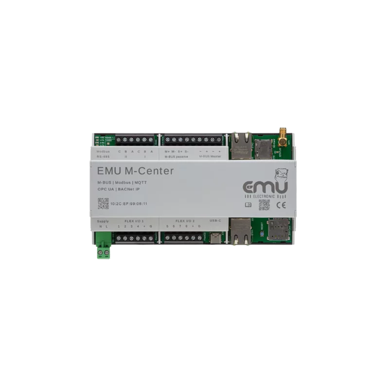 EMU M-Center 210.000.00 Datalogger pour 20 M-Bus appareils
