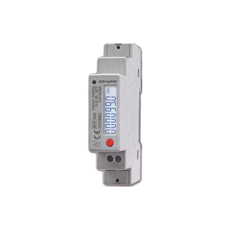 M-Bus Single-phase kWh meter - MID - EMU 40A With M-Bus and impuls outputEMU 1/40 SO