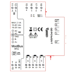 QEED QE-POWER-T-STD THREE PHASE NETWORK ANALYZER